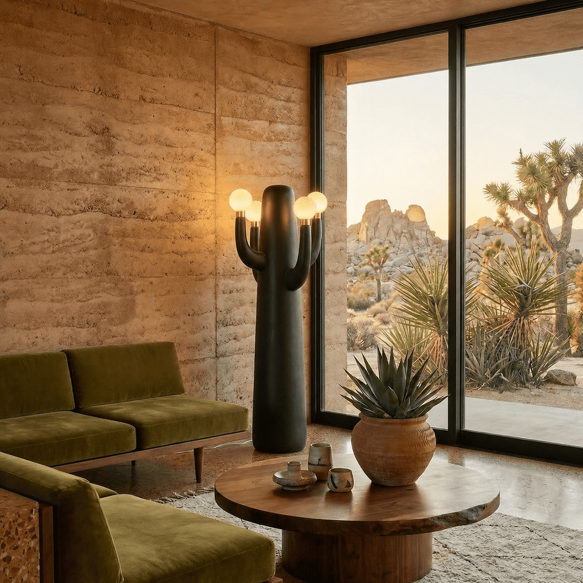 Solenna Art Cactus vloerlamp