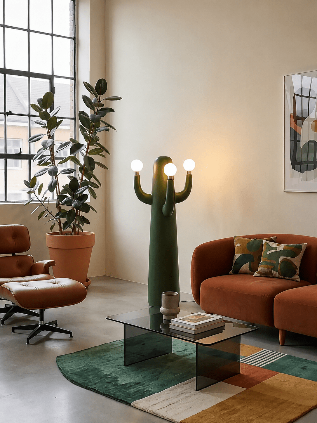 Solenna Art Cactus vloerlamp