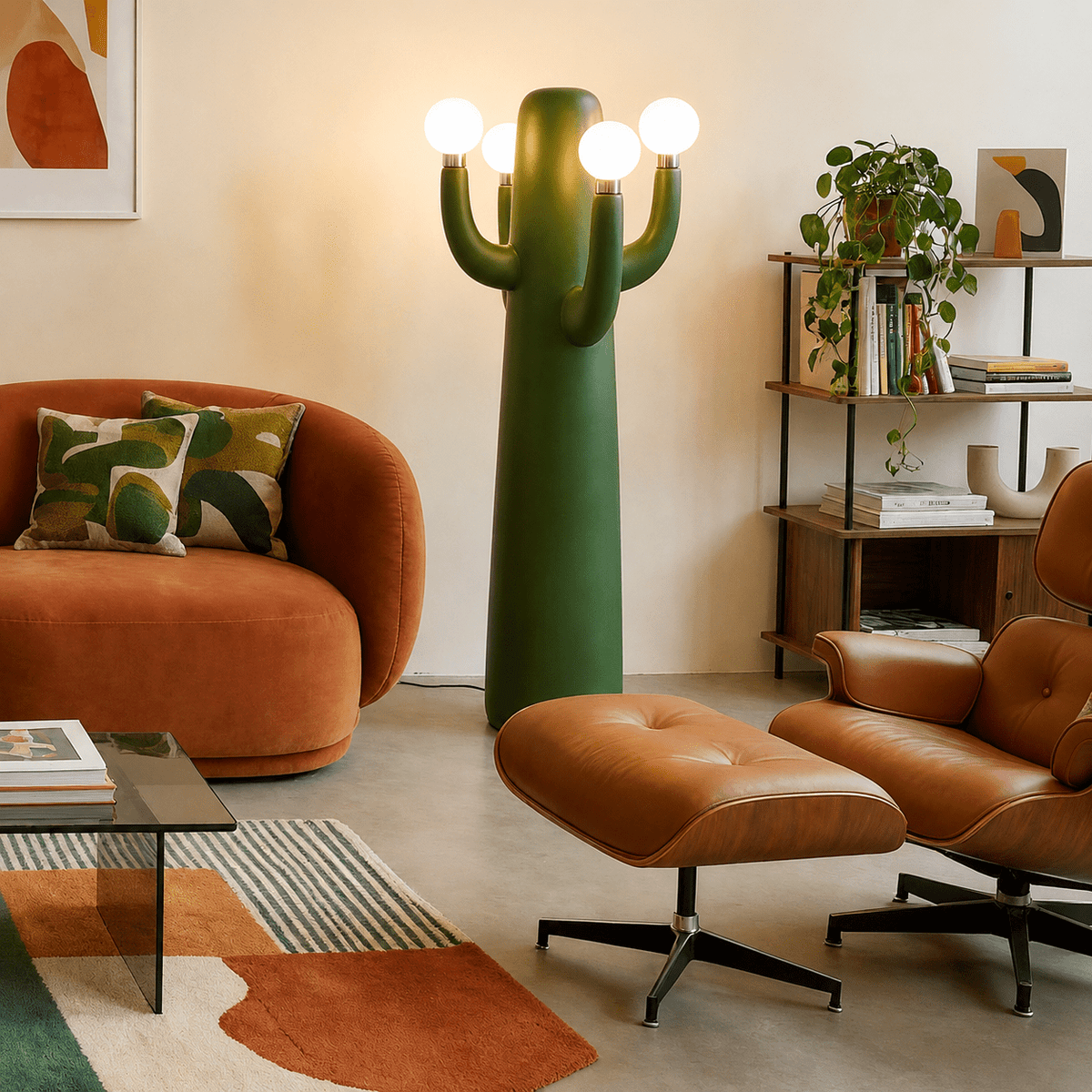 Solenna Art Cactus vloerlamp