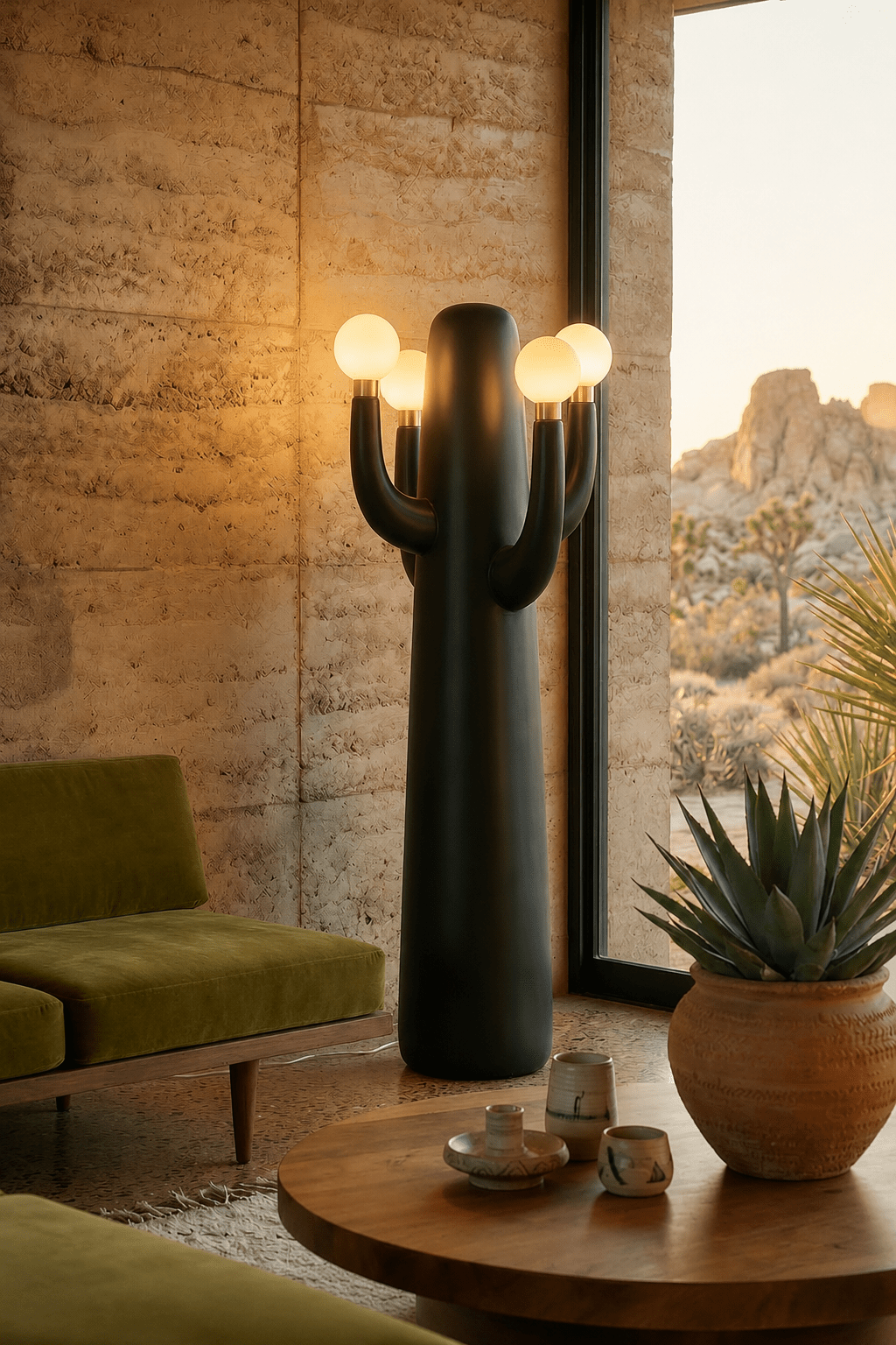 Solenna Art Cactus vloerlamp