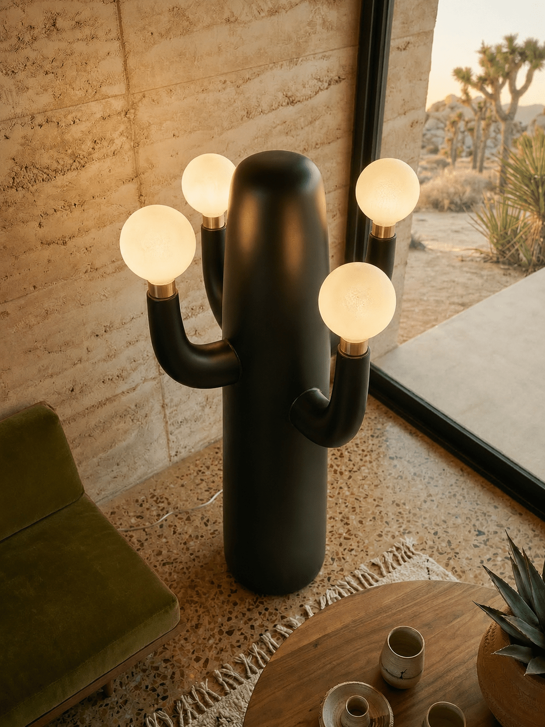Solenna Art Cactus vloerlamp