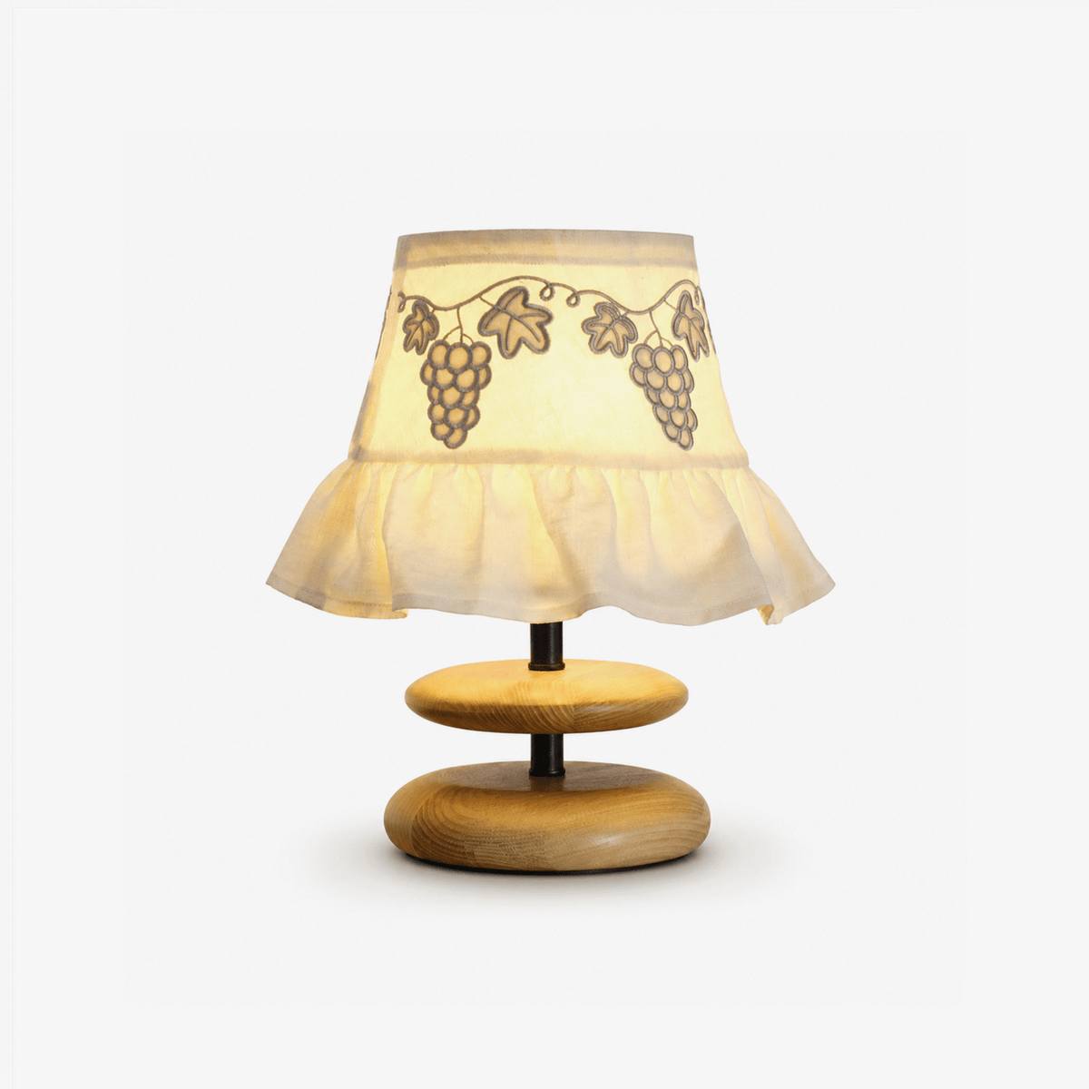 Grape Embroidery tafellamp