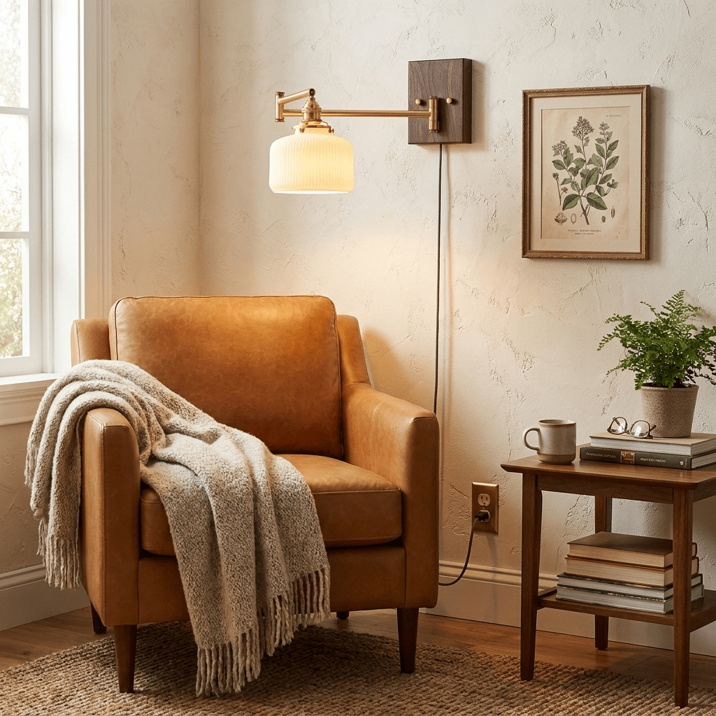 Keramische Geometry met stekker wandlamp