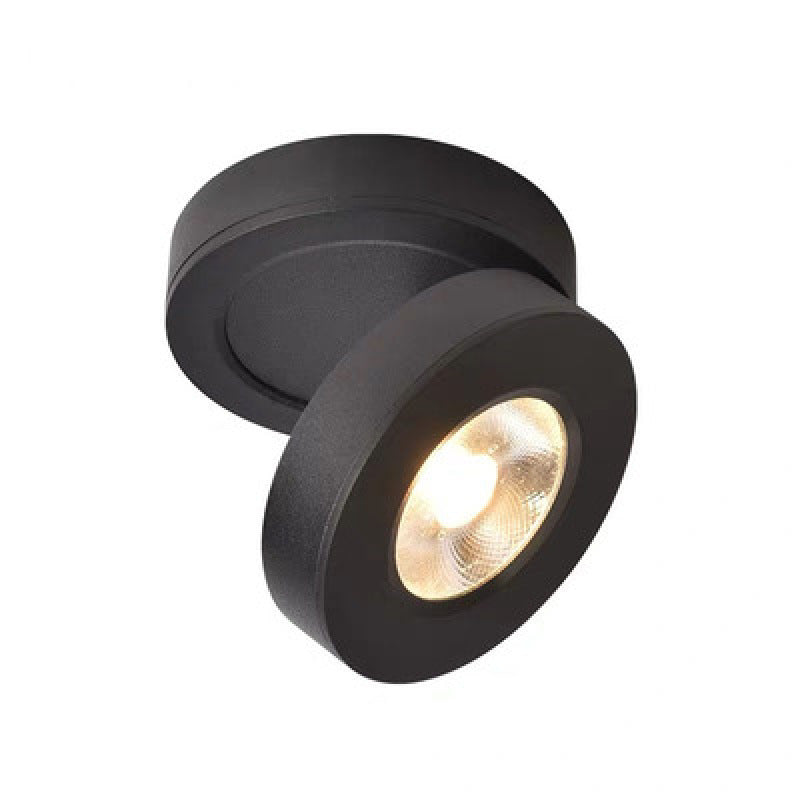 Novak Moderne Ronde LED Plafondlamp Zwart Wit Keuken Woonkamer