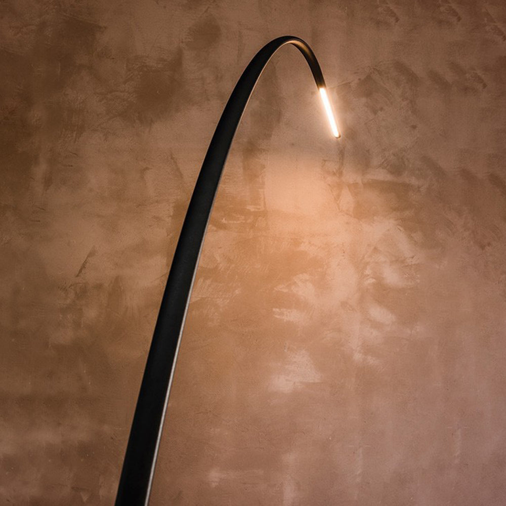 Edge Industriele Moderne LED Vloerlamp Zwart  Metaal Slaapkamer