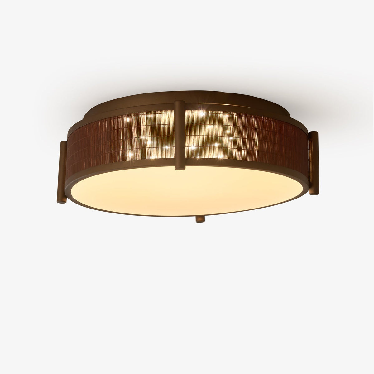 Ravoraya plafondlamp van bamboe