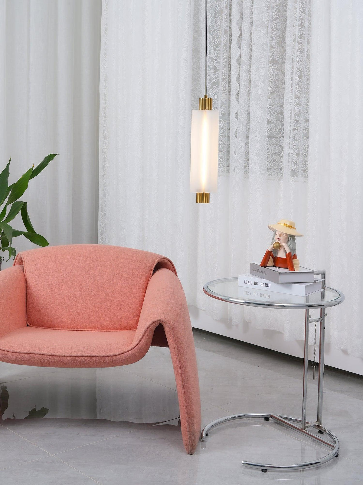 Nirarira acryl industriële hanglamp