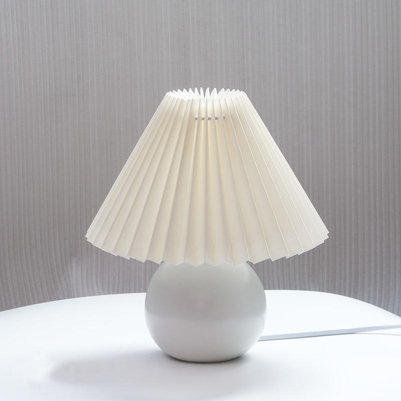 Ozawa Ronde LED Tafellampen Wit Hout Metaal Eetkamer Slaapkamer