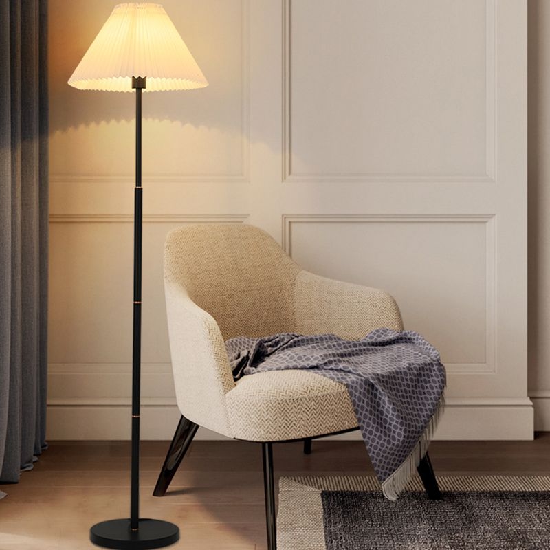 Ozawa Moderne Design Geplooide Vloerlamp Metalen Wit/Groen/Apricot Slaapkamer/Woonkamer