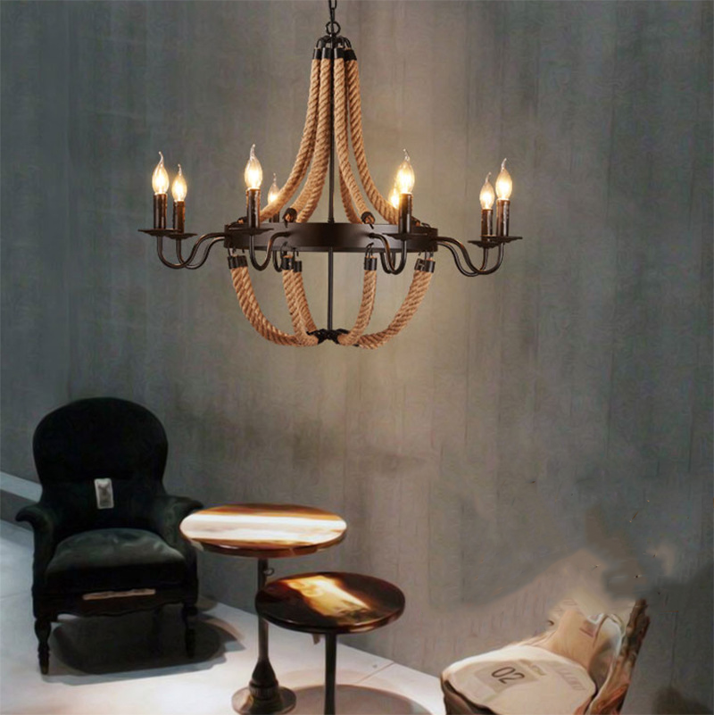 Epoch Vintage Loft Twine Hanglampen Metaal Restaurant/Bar
