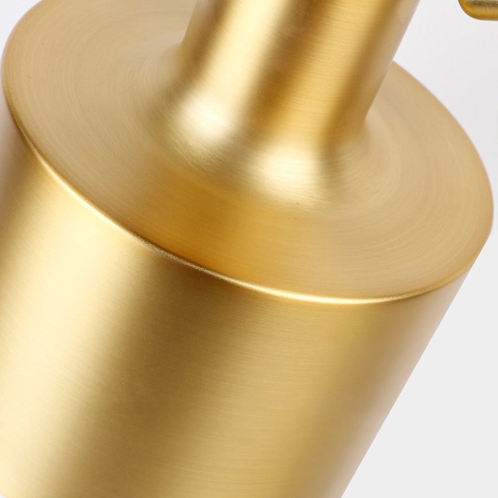 Freja Luxe Lineaire LED Vloerlamp Zwart Goud Metaal Slaapkamer Woonkamer