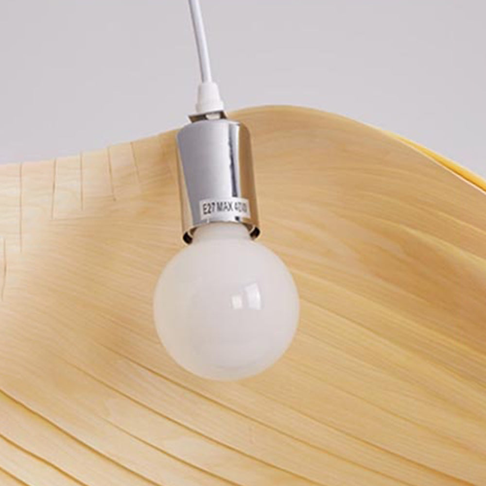 Ozawa Design Conch LED Hanglamp Metaal/Hout Slaap/Woon/Eetkamer