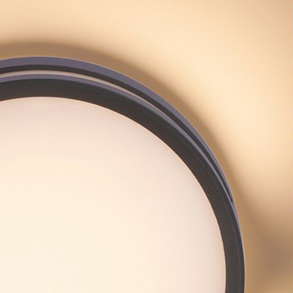 Orr Modern Grote Rond LED Wandlamp Witte Zwart Goud Metal Buiten