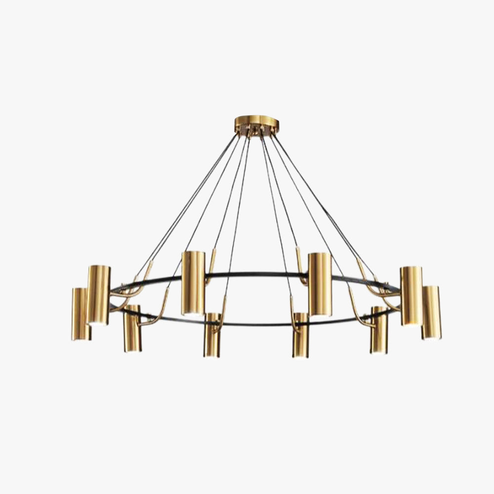 Weiss Moderne Ronde LED Hanglamp Metaal Goud Slaap/Woon/Eetkamer