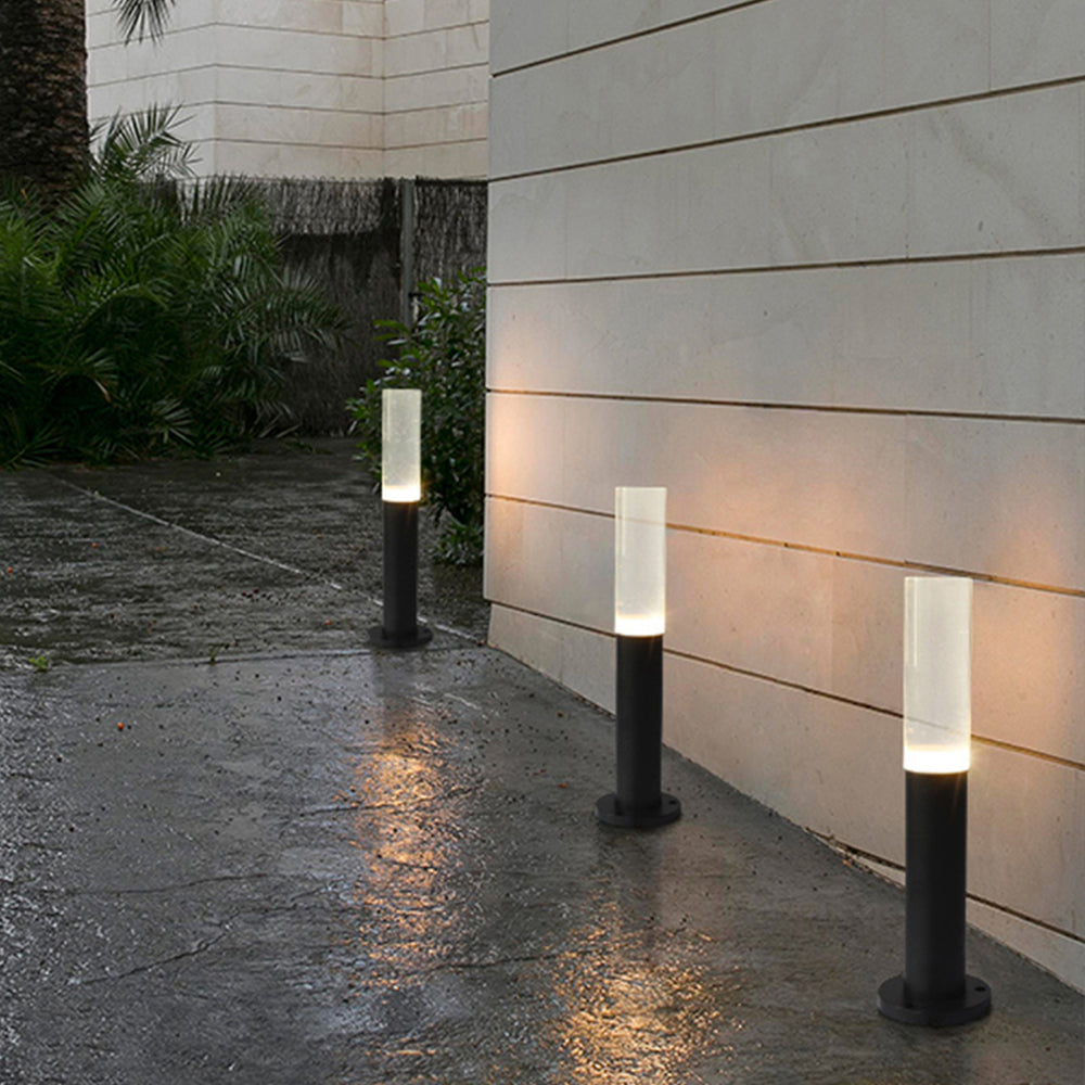 Pena Moderne Design LED Buitenlamp Metaal Acryl Zwart Buiten