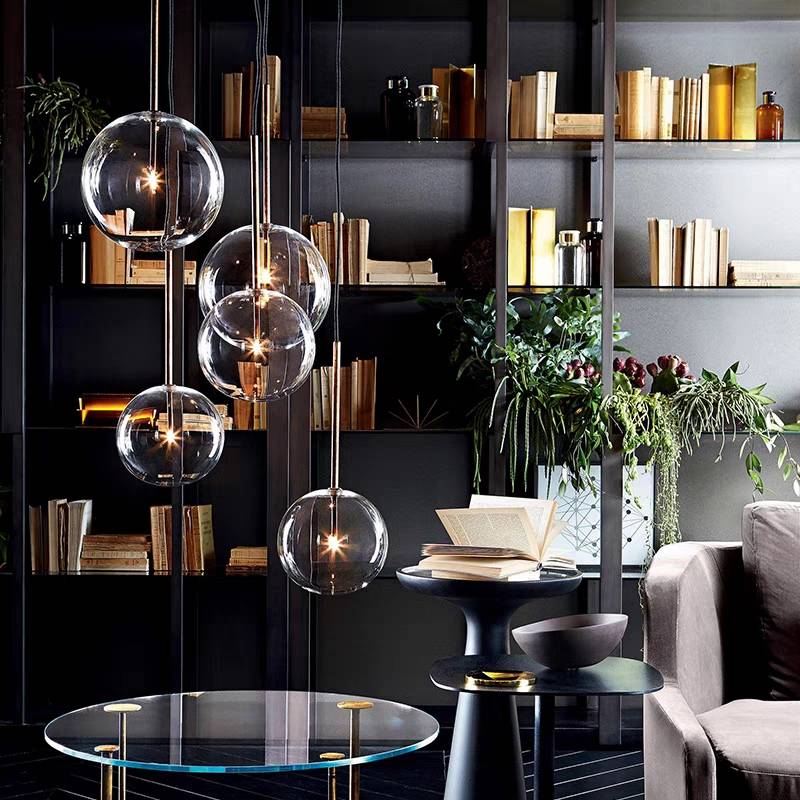 Valentina Moderne Design LED Hanglamp Glas Slaapkamer Woonkamer