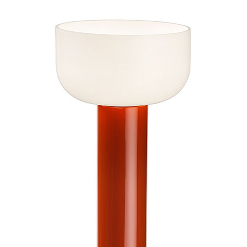 Avi Minimalistisch LED Vloerlampen Zwart Wit Geel Metaal Glas