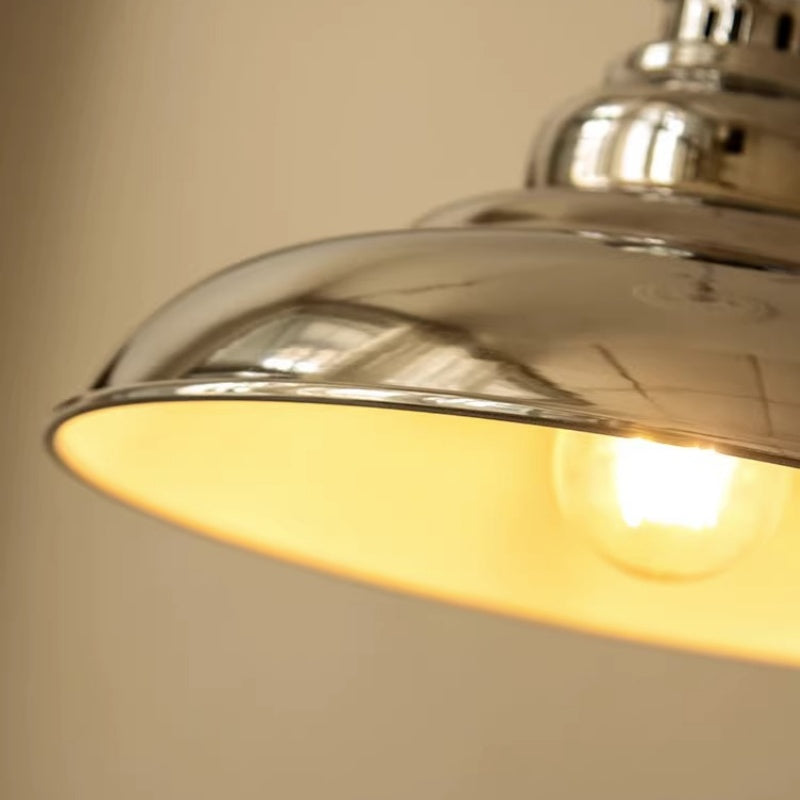 Alessio Industriële LED Hanglampen Chroom Metaal Woon/Bedkamer