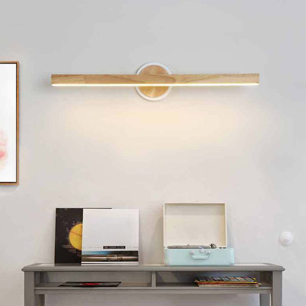 Ozawa Design Lineair Cirkel Wandlamp Houten Badk/Woonkamer