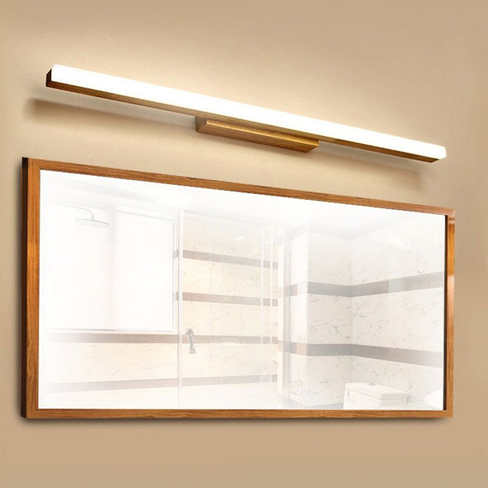 Ozawa Moderne Design LED Klassieke Wandlamp Metalen/Houten Spiegel Badmeubel Woon/Slaap/Badkamer