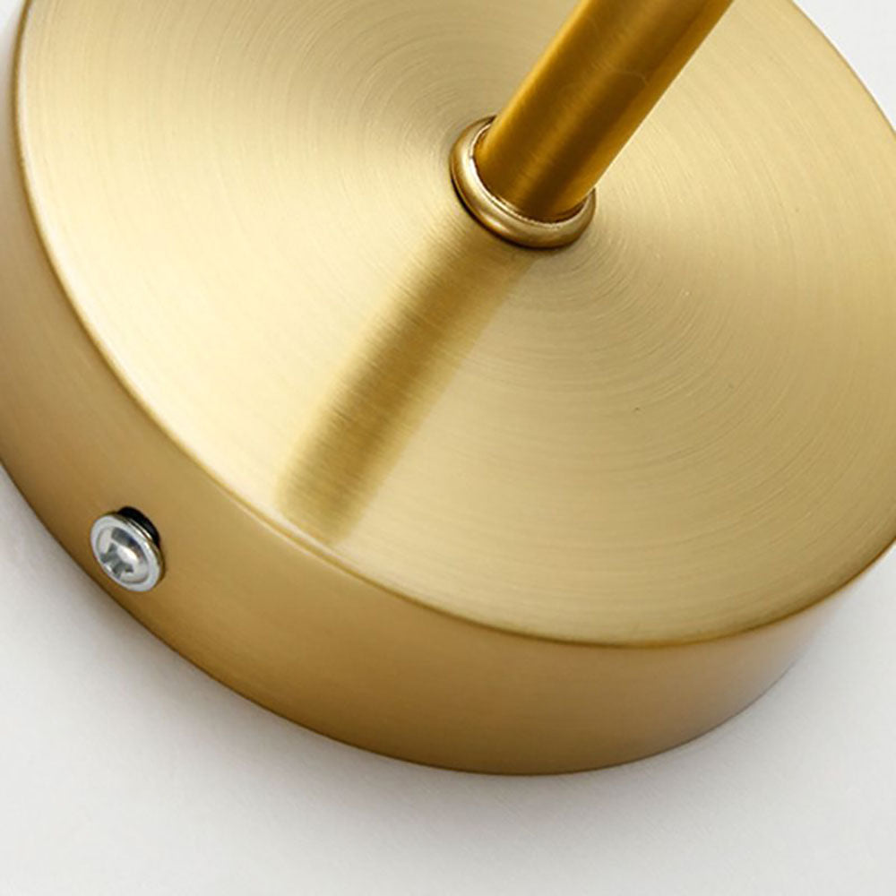 Valentina Moderne Design LED Wandlamp Globe Metaal/Glas Zwart/Goud Hal/Eetkamer/Woonkamer