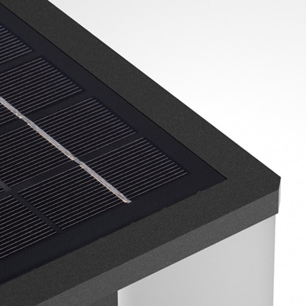Orr Moderne Vierkante LED Buitenlamp, Metaal, Slaapkamer
