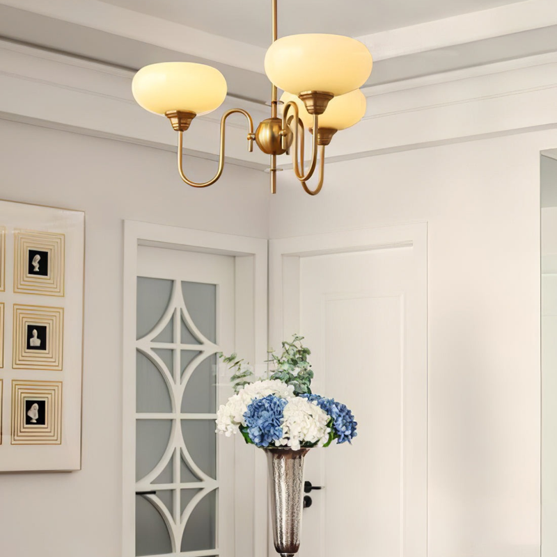 Nielsen Vintage LED Metaal Glas Hanglampen Woonkamer