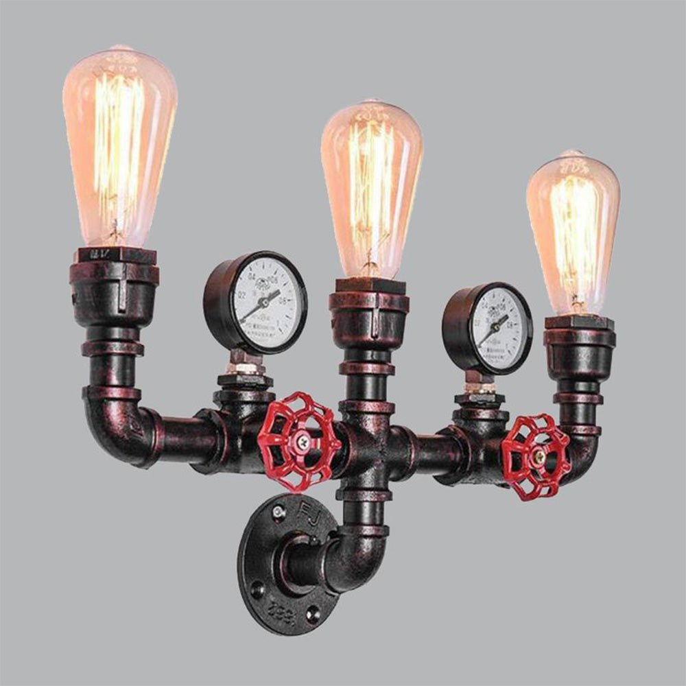 Alessio Industriele LED Wandlamp Metaal Woonkamer Slaapkamer
