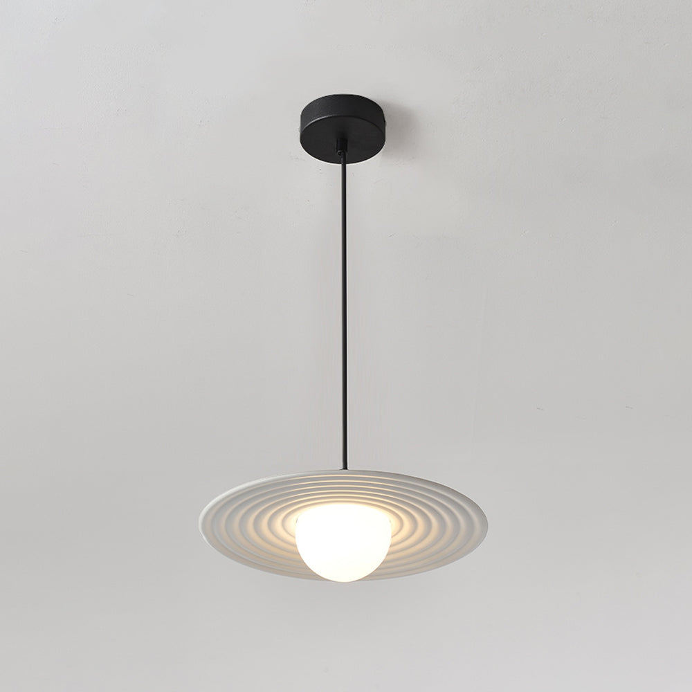 Cairns Moderne Sterren Ring LED Hanglamp Zwart/Wit Metaal Binnen