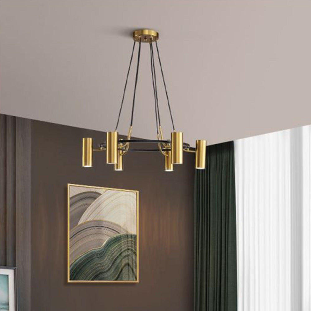 Weiss Moderne Ronde LED Hanglamp Metaal Goud Slaap/Woon/Eetkamer