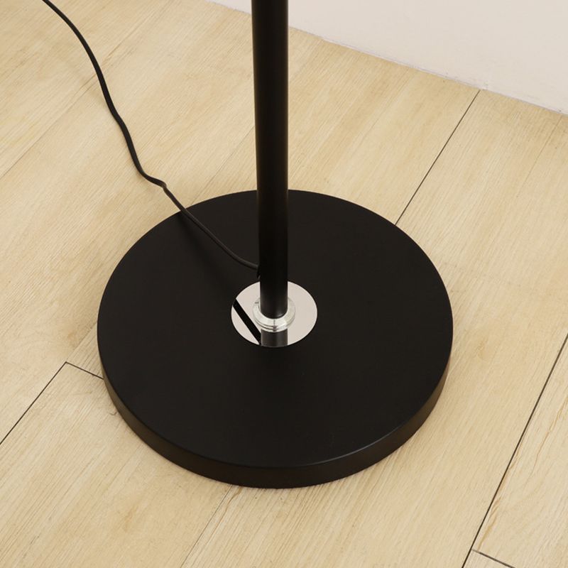 Eryn Moderne Cilinder Vloerlamp Zwart/Wit/Goud Metaal/Kunststof