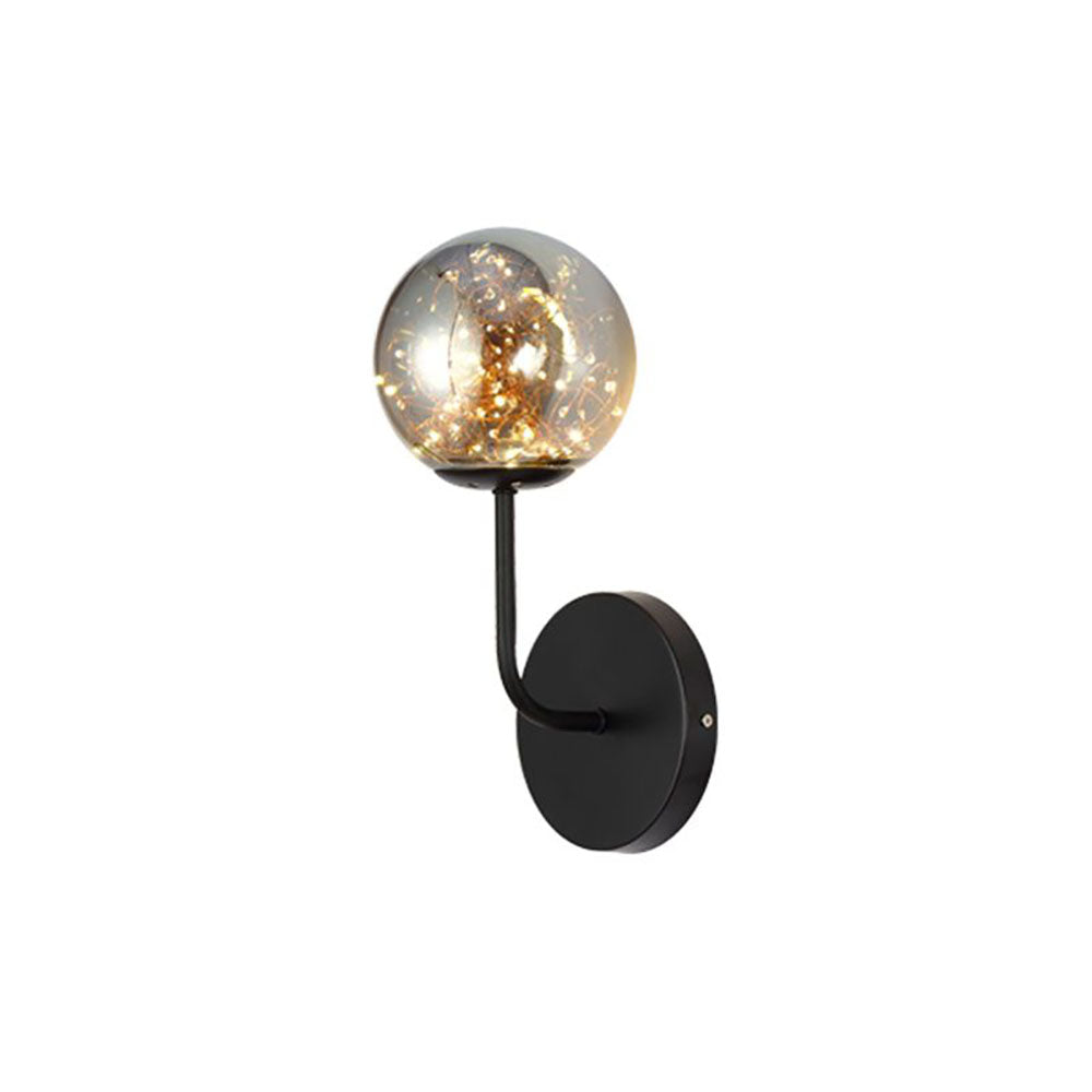 Valentina Starry Bubble Modern Design LED Wandlamp Goud/Swart Woonkamer/Slaapkame