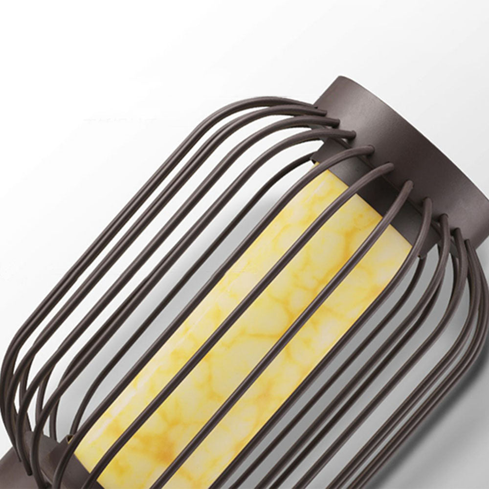 Orr Moderne LED Loom Buitenlamp Zoone Metaal Bruin Tuin/Stoeprand/Balkon