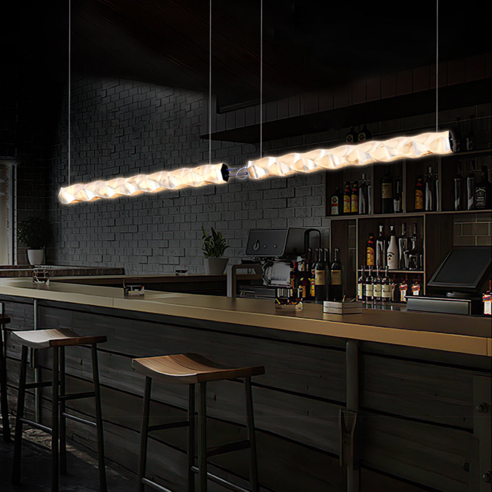 Nazifa Design Strip LED Hanglamp Metaal PET Eetkamer Woonkamer