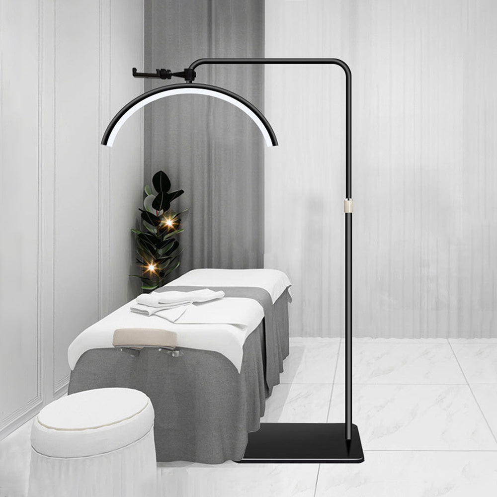 Cooley Moderne Design LED Vloerlamp Zwart Metaal Schoonheidssalon