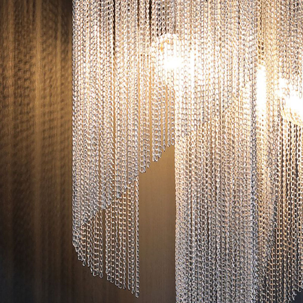 Colon Design LED Wandlamp Zilver Metaal Slaapkamer Woonkamer