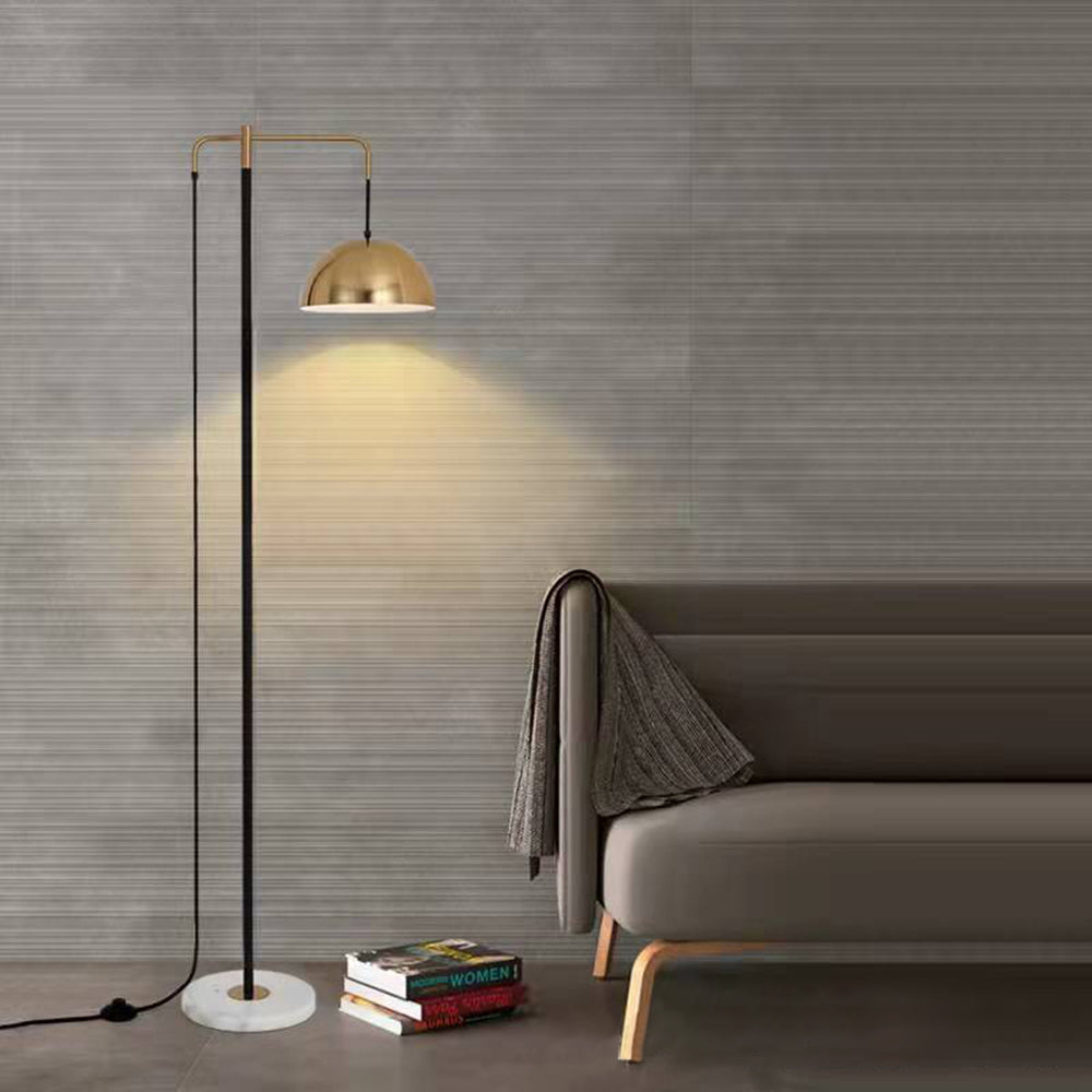 Carins Vintage LED Vloerlamp Zwart Metaal Woonkamer Slaapkamer