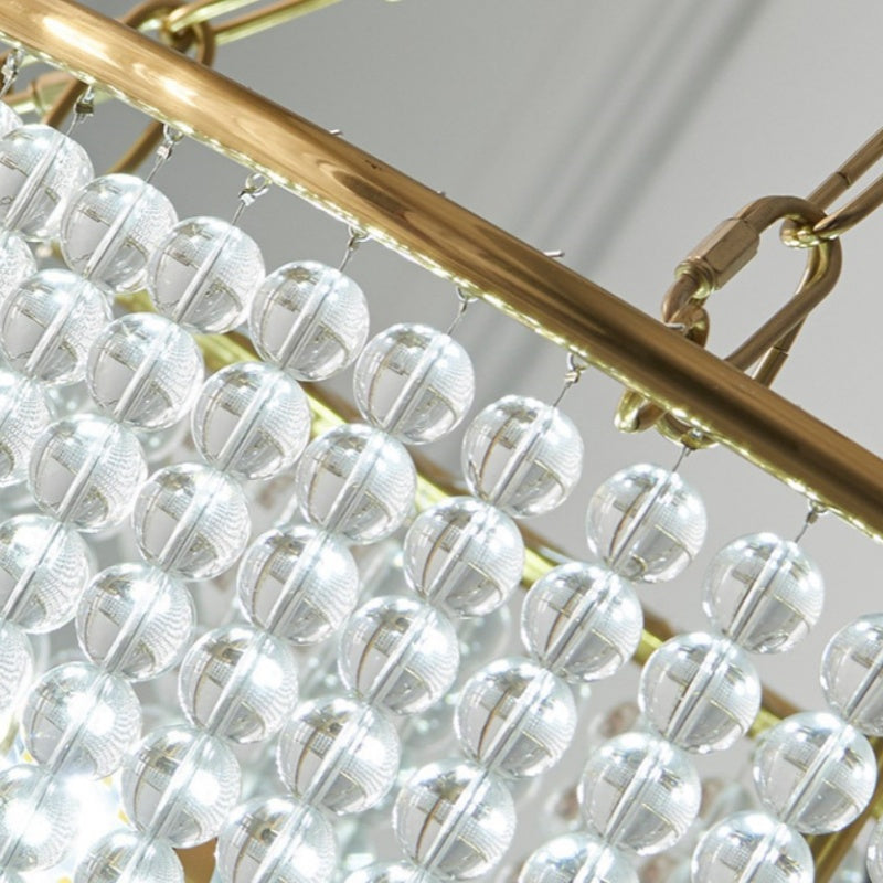 Alessio Moderne LED Kroonluchters Goud Kristal Woon-/Bedkamer