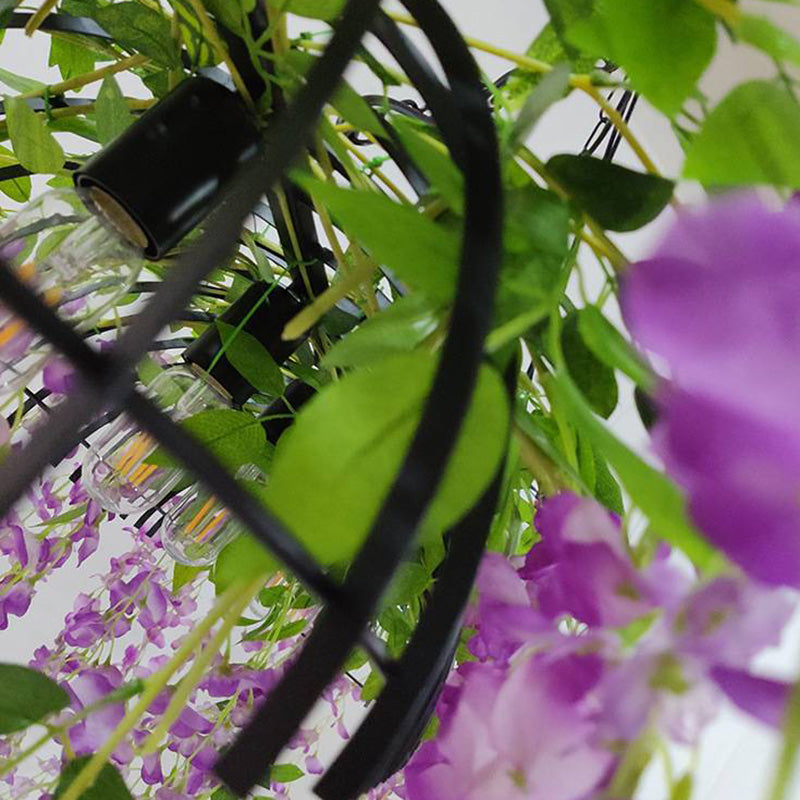 Nest Moderne Decoratief LED Hanglamp Metaal/Kunstgras Woonkamer