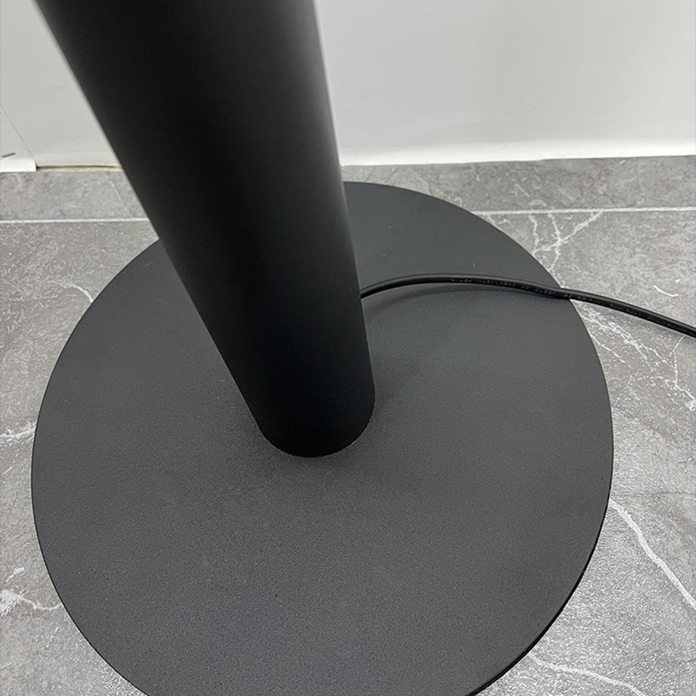 Salgado Vintage LED Vloerlamp Zwart Metaal Eetkamer Studeerkamer