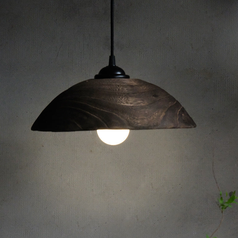 Alessio Moderne LED Hanglampen Bruin Hout Woonkamer Slaapkamer