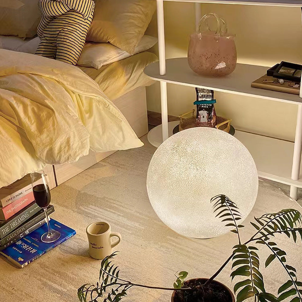 Elif Bol Design LED Vloerlamp Hars Metaal Eetkamer Woonkamer