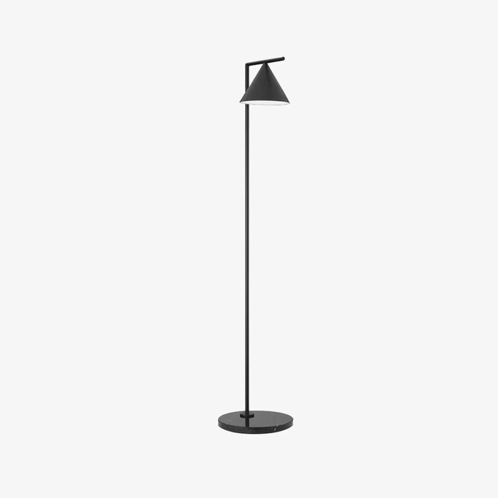Carins Moderne LED Vloerlamp Zwart/Goud Metaal/Marmer Woonkamer