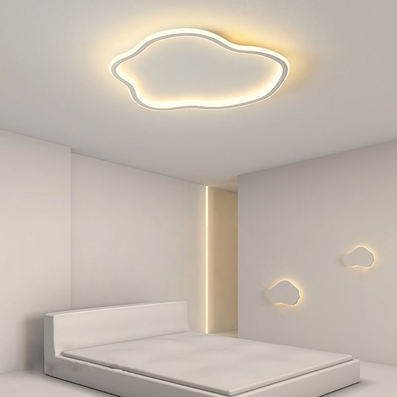 Quinn Design Wolk LED Plafondlamp Metaal/Acryl Wit/Zwart Slaap/Woon/Eetkamer