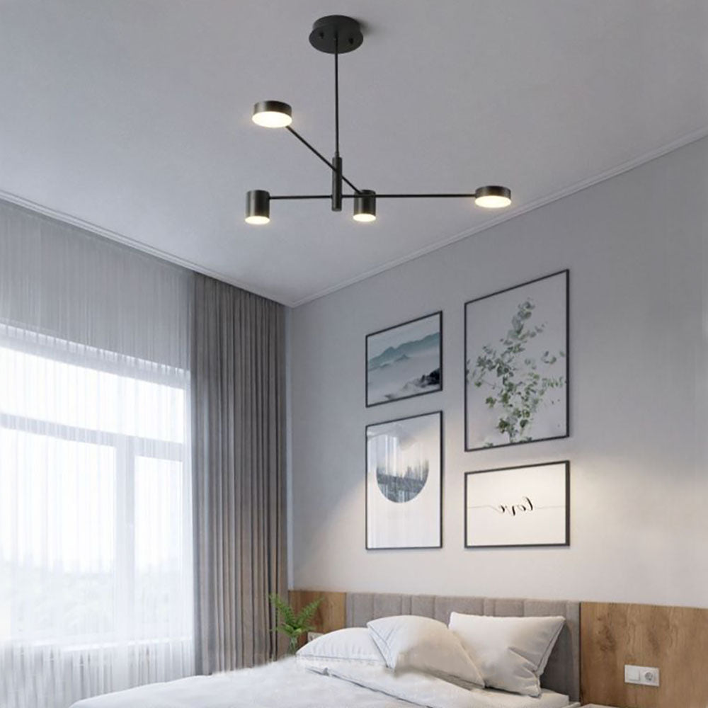 Weiss Moderne LED Hanglamp Metaal Zwart/Goud Slaapkamer/Woonkamer/Eetkamer