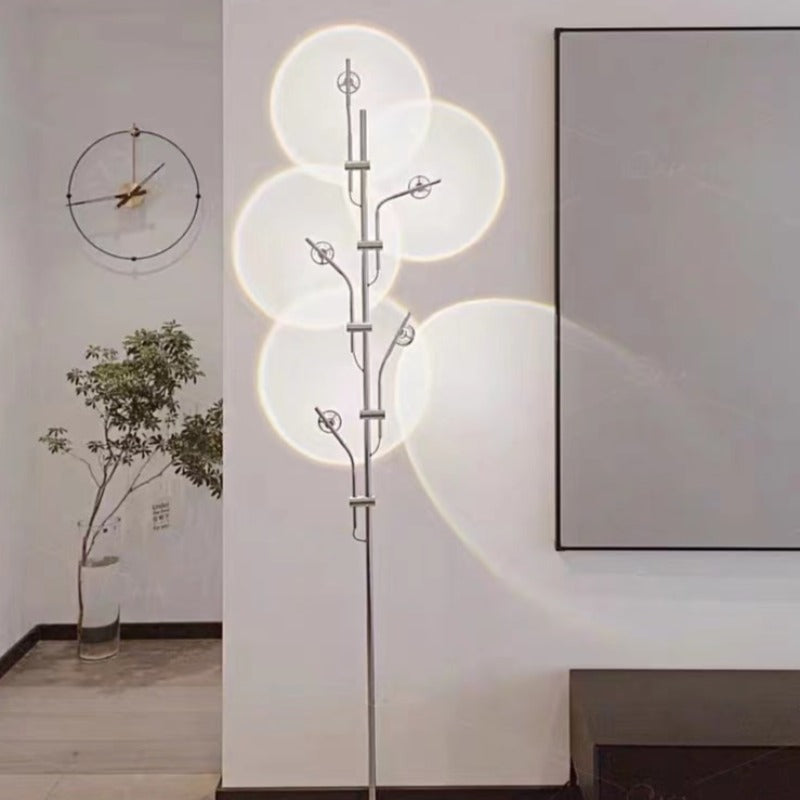 Salgado Vloerlampen Zonsondergang Projector Wit Woonkamer Slaapkamer