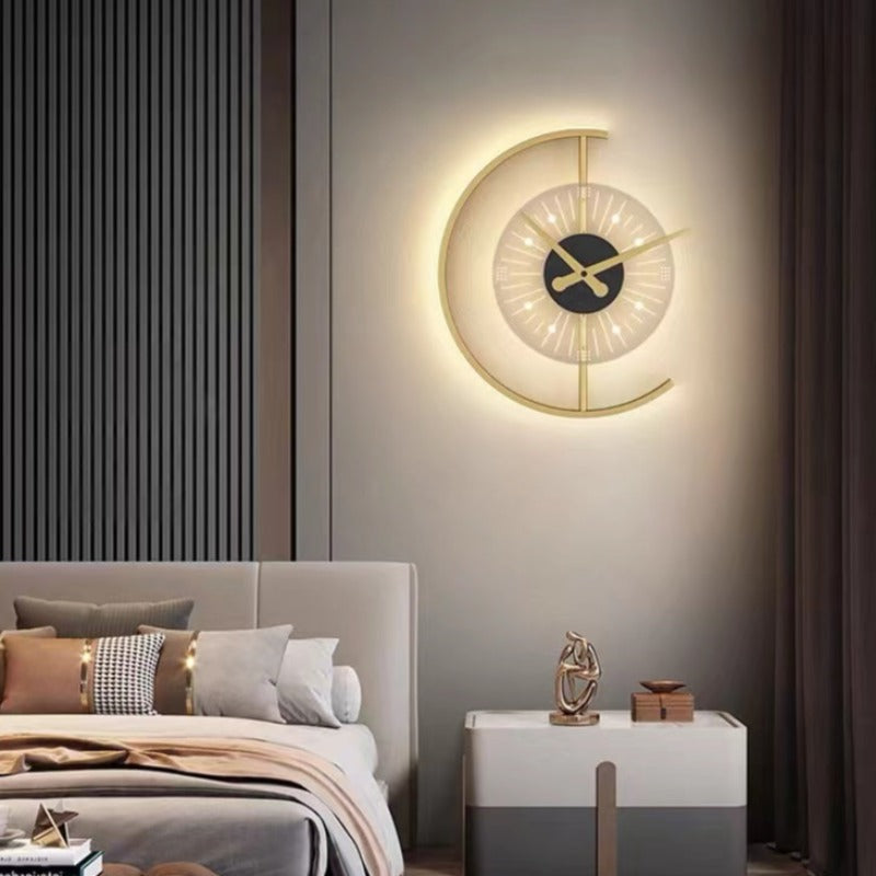 Nielsen Retro Kleine Ronde LED Wandlampen Metaal Woonkamer Eetkamer