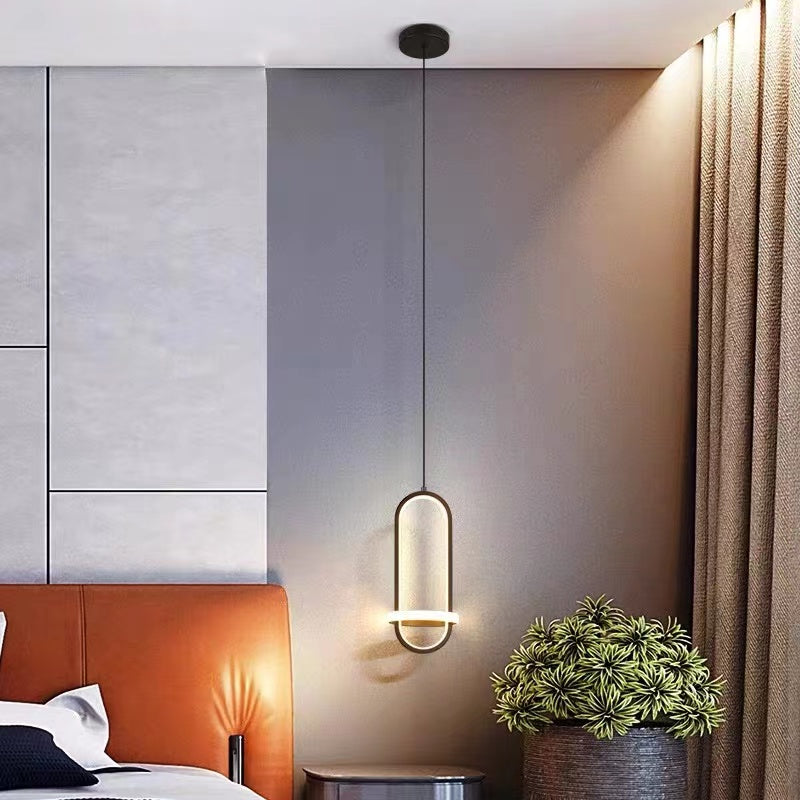 Nyla Moderne Design Minimalistische Hanglamp Voor Slaapkamer Metaal