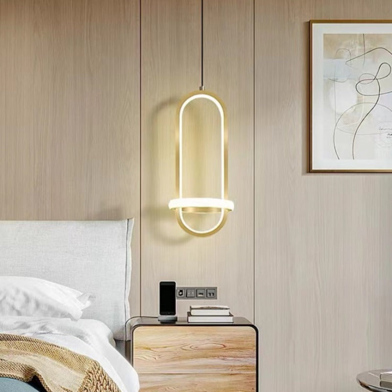 Nyla Moderne Design Minimalistische Hanglamp Voor Slaapkamer Metaal