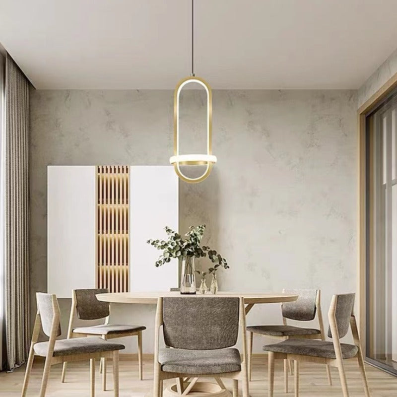 Nyla Moderne Design Minimalistische Hanglamp Voor Slaapkamer Metaal